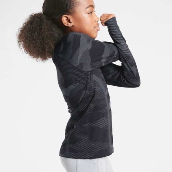 Athleta Girl Power Up Seamless Camo Top - Picture 3 of 7